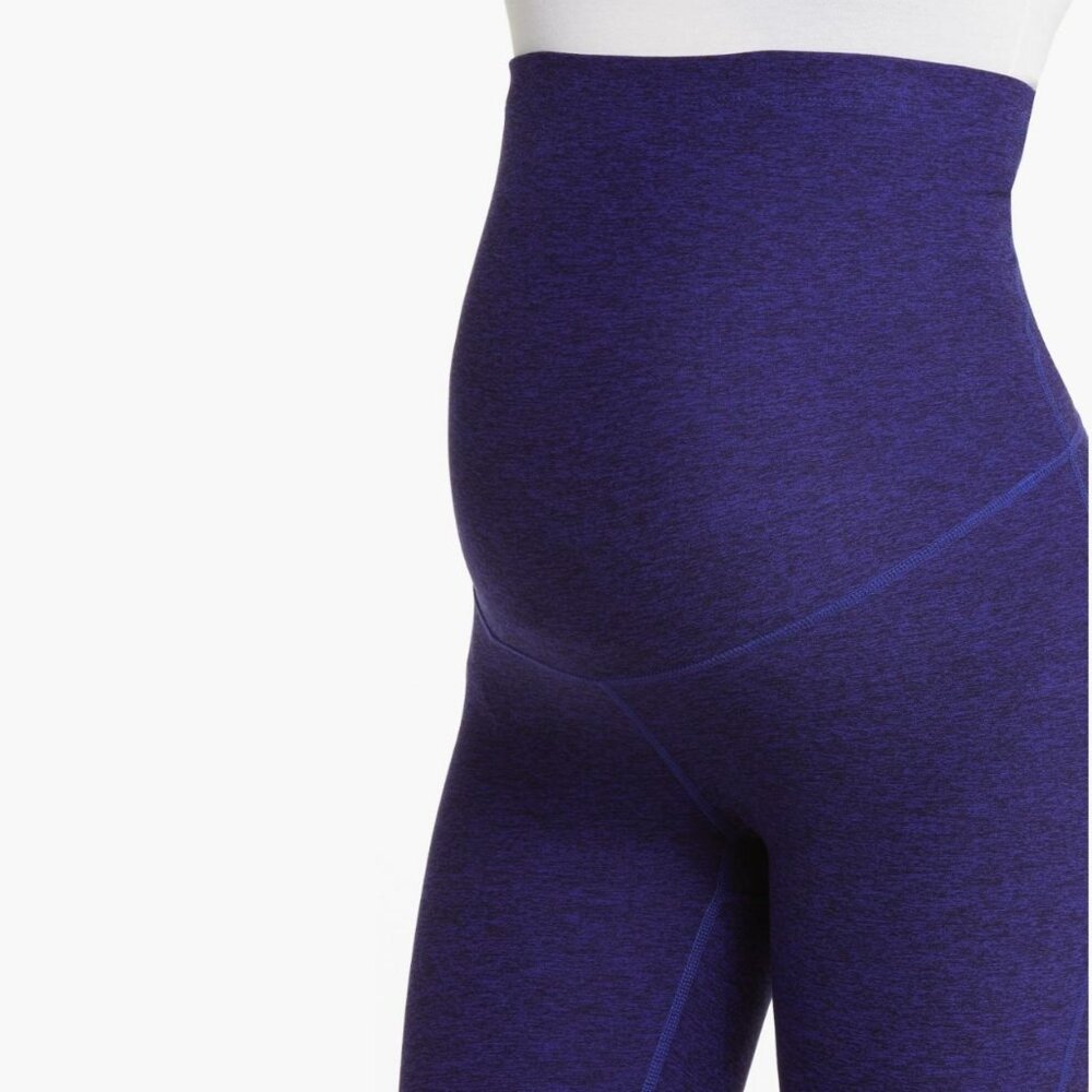 New Zella Restore Maternity Leggings M Space Dye High Waisted Yoga Pregnancy - Picture 6 of 10